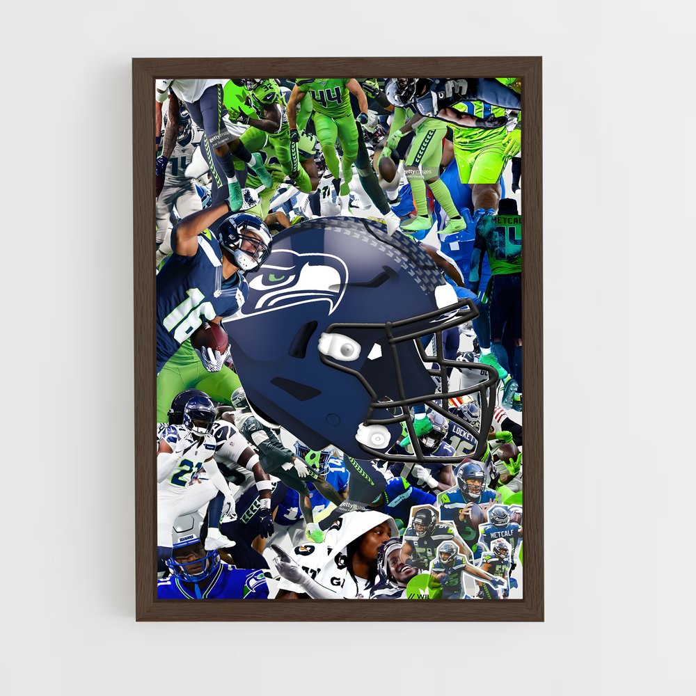 Poster Fierté des Seahawks – affiche Football US (vue 5)