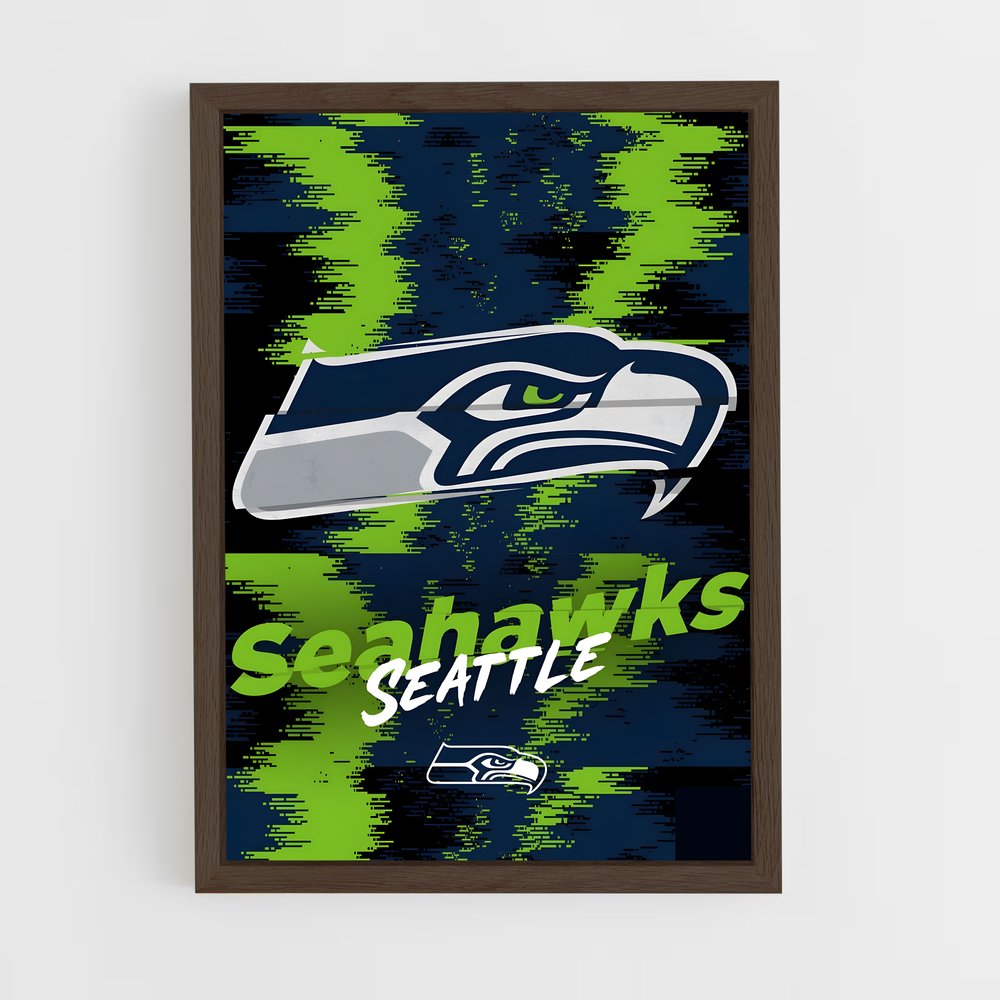 Poster Fierté Seattle – affiche Football US (vue 5)
