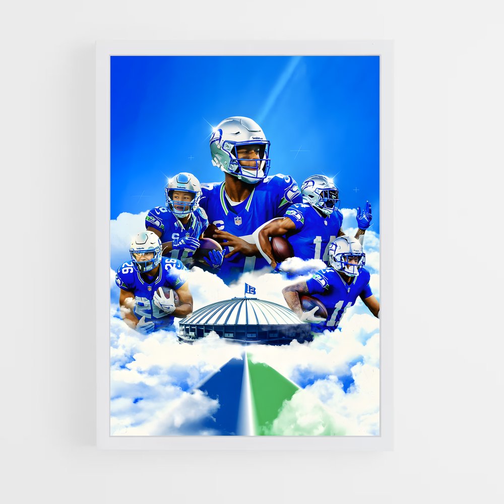 Poster Gridiron Glory – affiche Football US (vue 3)