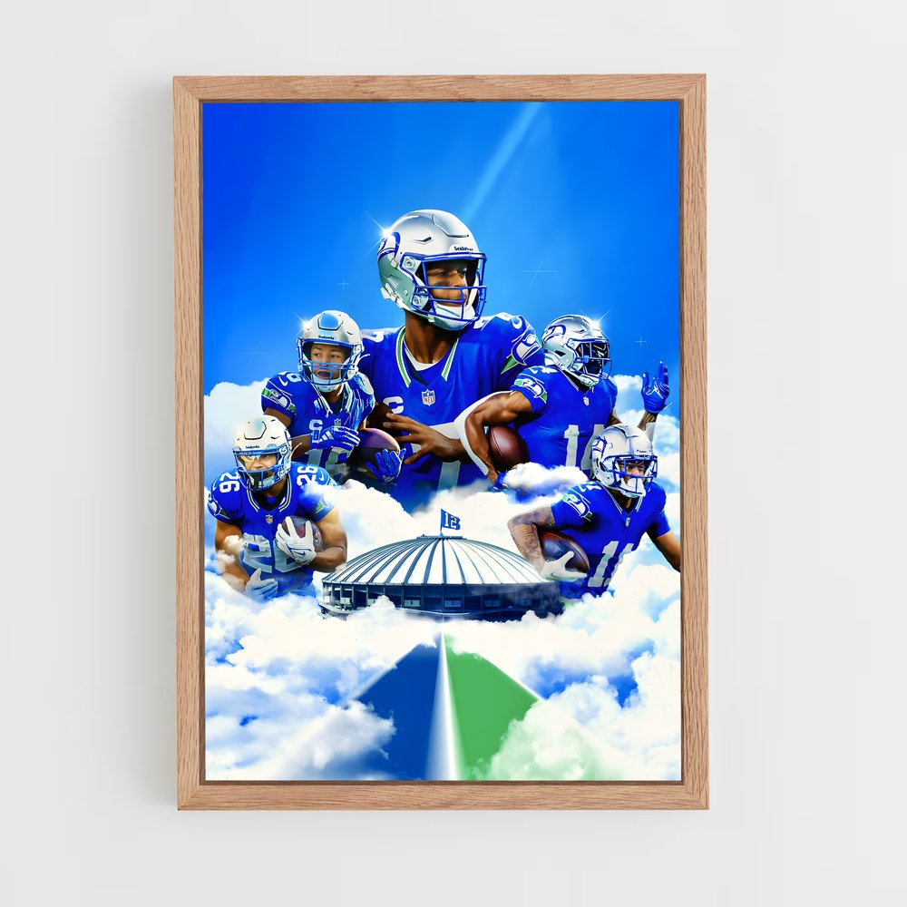 Poster Gridiron Glory – affiche Football US (vue 4)