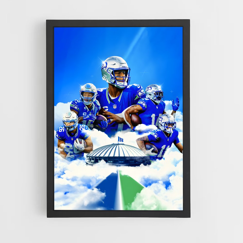 Poster Gridiron Glory – affiche Football US (vue 2)