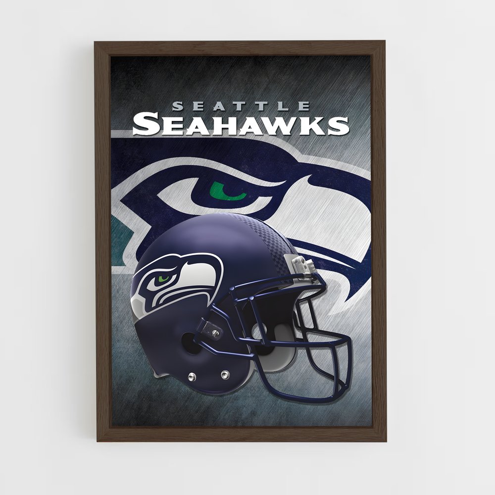 Poster Seahawks Power – affiche Football US (vue 5)