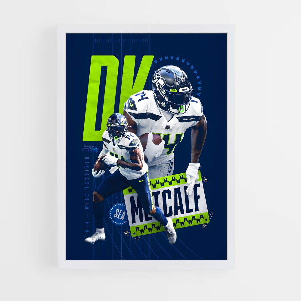 Poster Gridiron Dynamo – affiche Football US (vue 3)