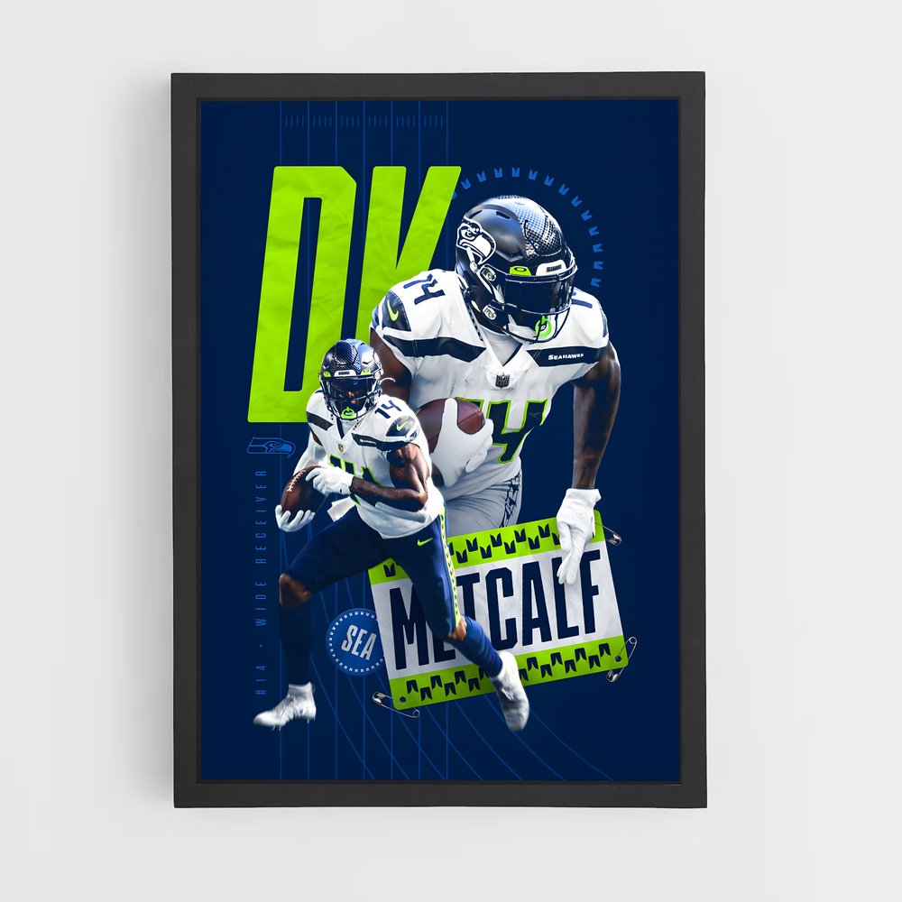 Poster Gridiron Dynamo – affiche Football US (vue 2)