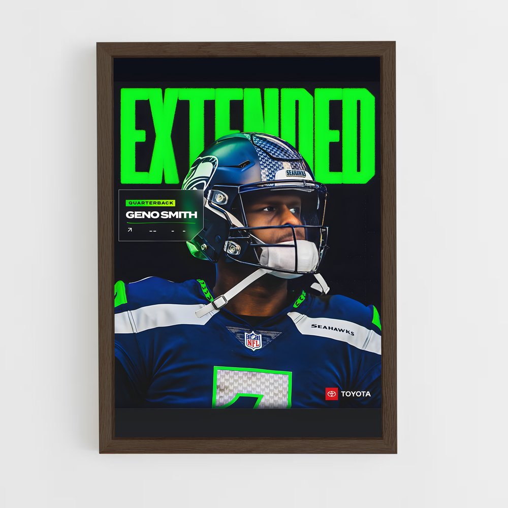 Poster Seahawks Extension – affiche Football US (vue 5)