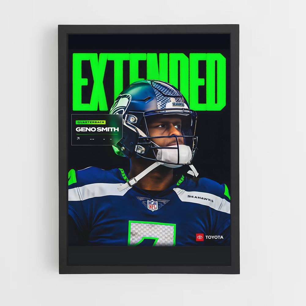 Poster Seahawks Extension – affiche Football US (vue 2)