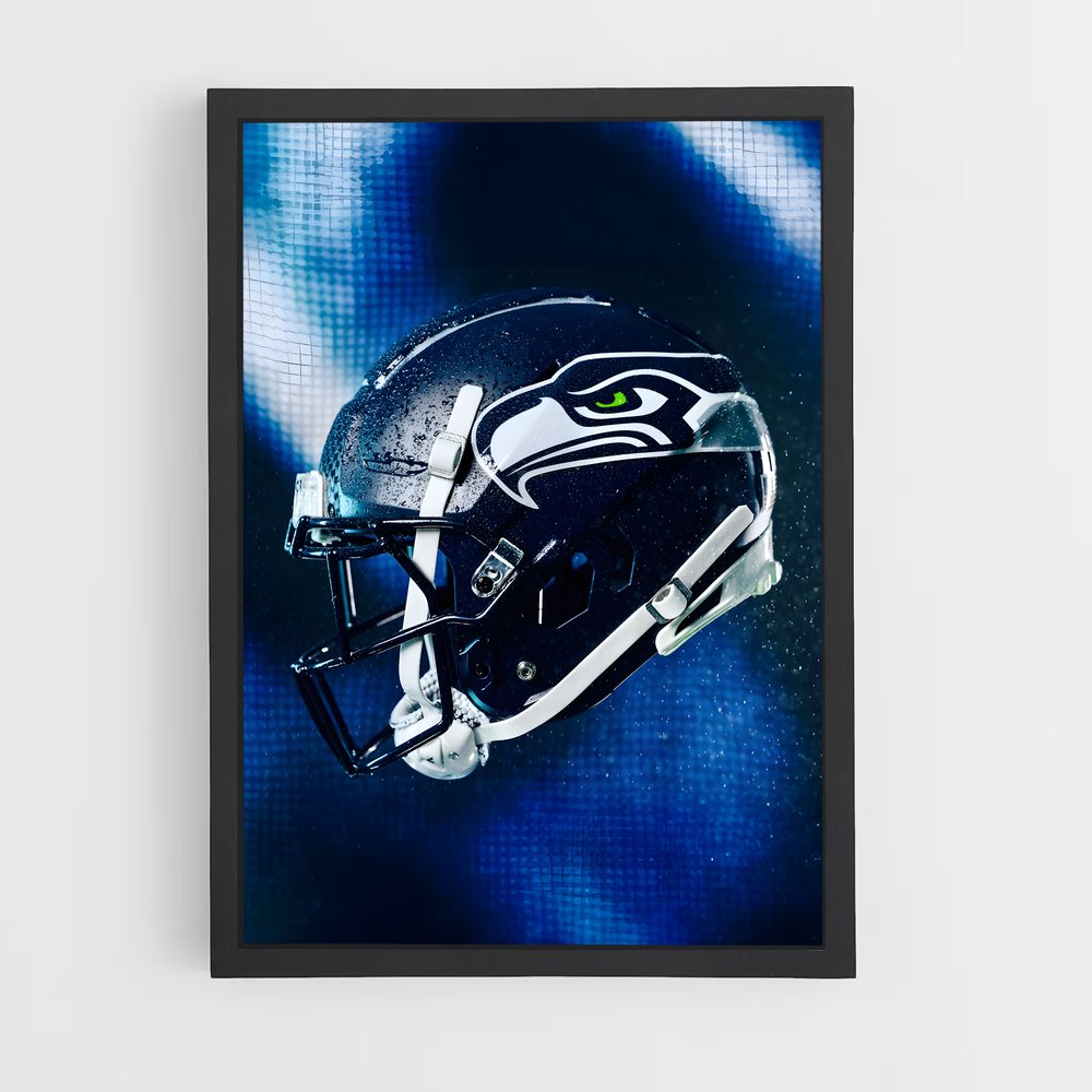 Poster Esprit des Faucons – affiche Football US (vue 2)
