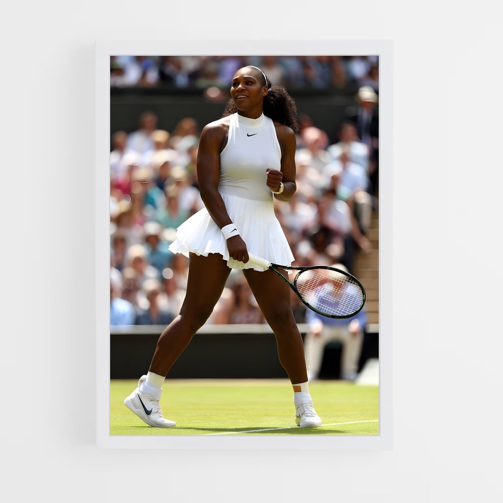 Poster Serena Williams Jupe – affiche Tennis (vue 3)