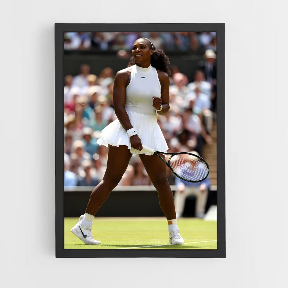 Poster Serena Williams Jupe – affiche Tennis (vue 2)