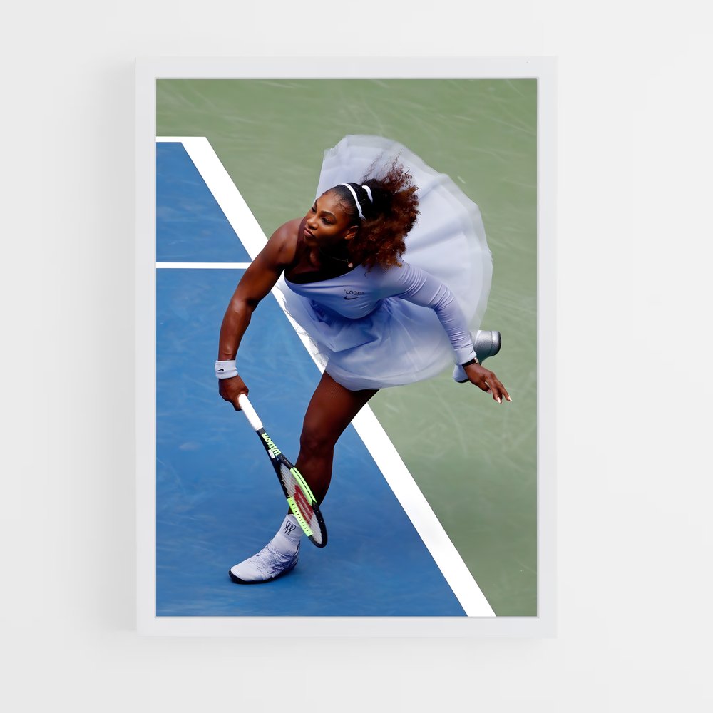 Poster Tir Williams – affiche Tennis (vue 3)