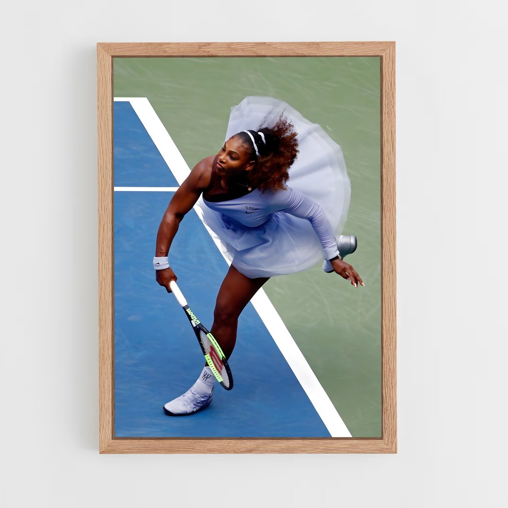 Poster Tir Williams – affiche Tennis (vue 4)