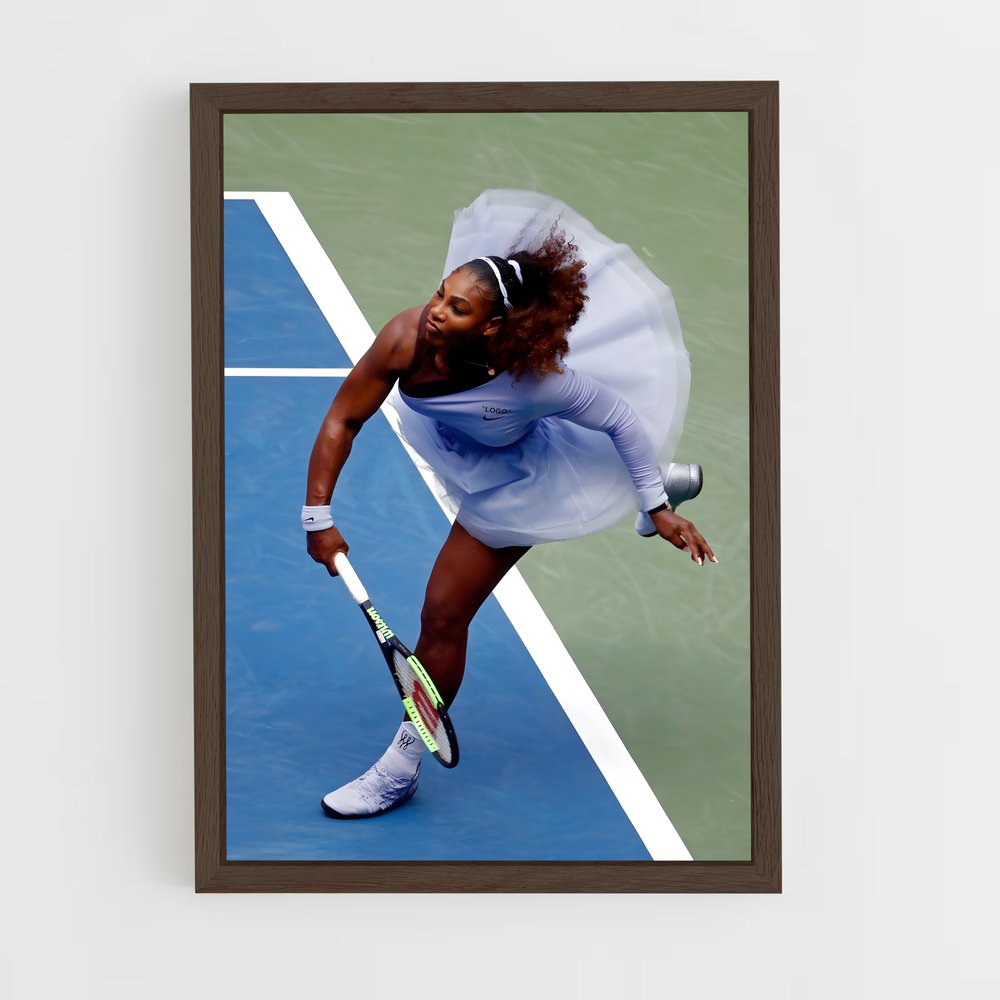 Poster Tir Williams – affiche Tennis (vue 5)