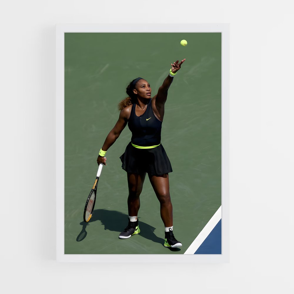 Poster Williams Balle de Tennis (vue 3)