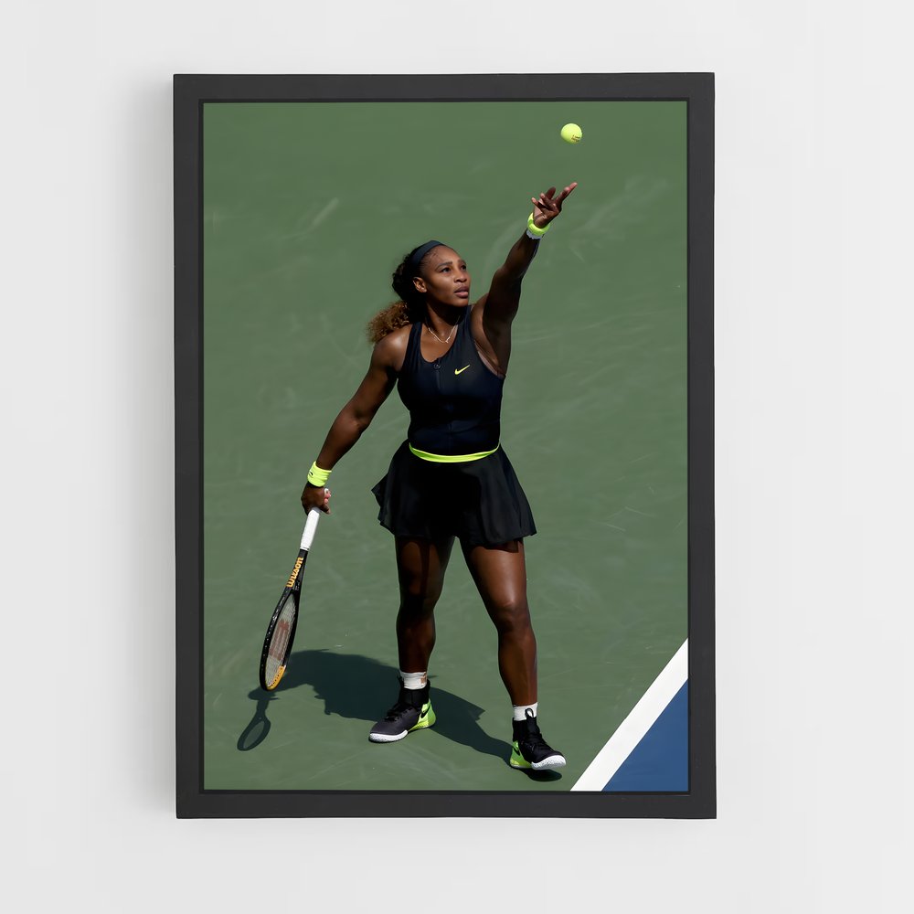 Poster Williams Balle de Tennis (vue 2)