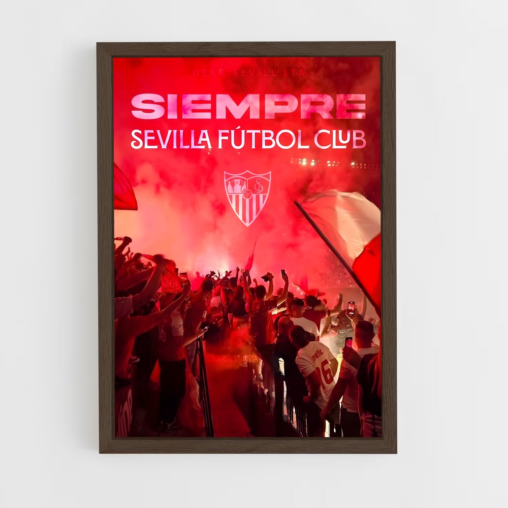 Poster Siempre Sevilla FC – affiche Football (vue 5)