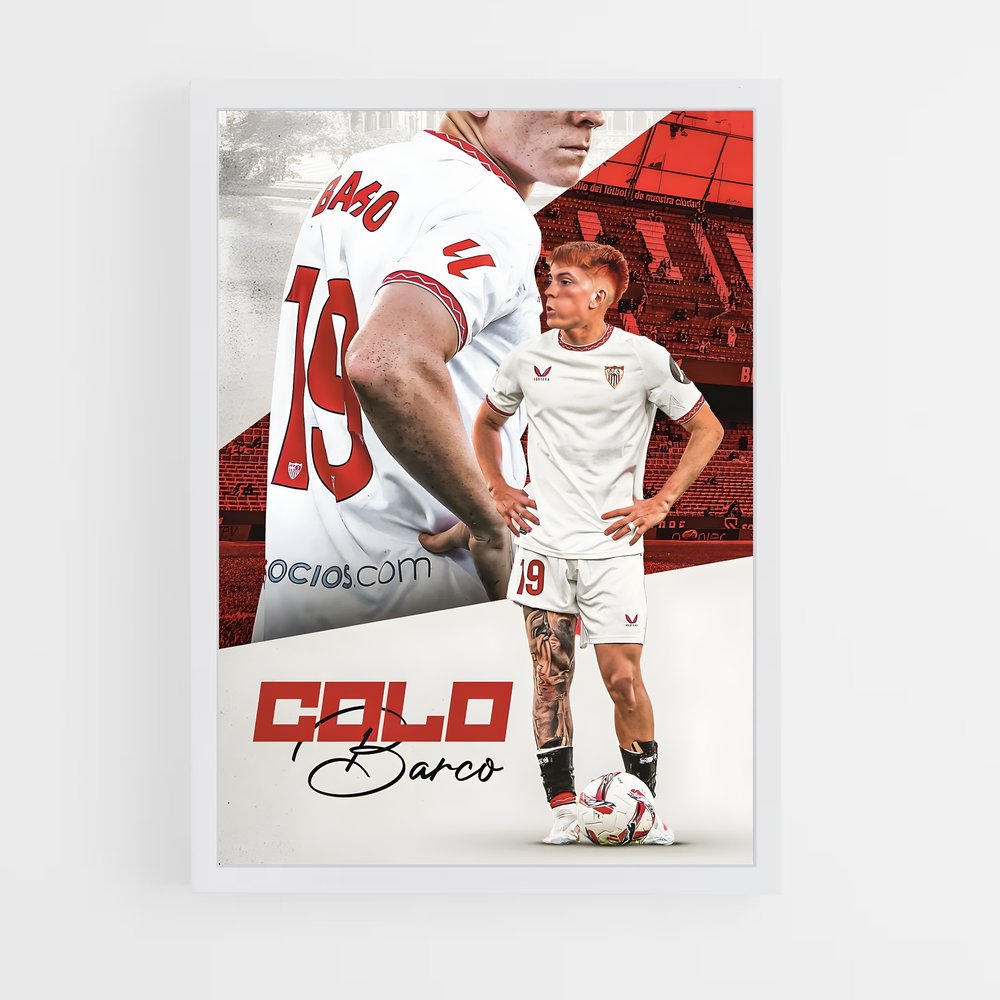 Poster Passion Sévilliste – affiche Football (vue 3)