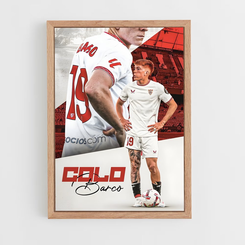 Poster Passion Sévilliste – affiche Football (vue 4)