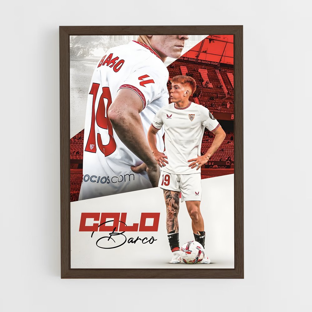 Poster Passion Sévilliste – affiche Football (vue 5)