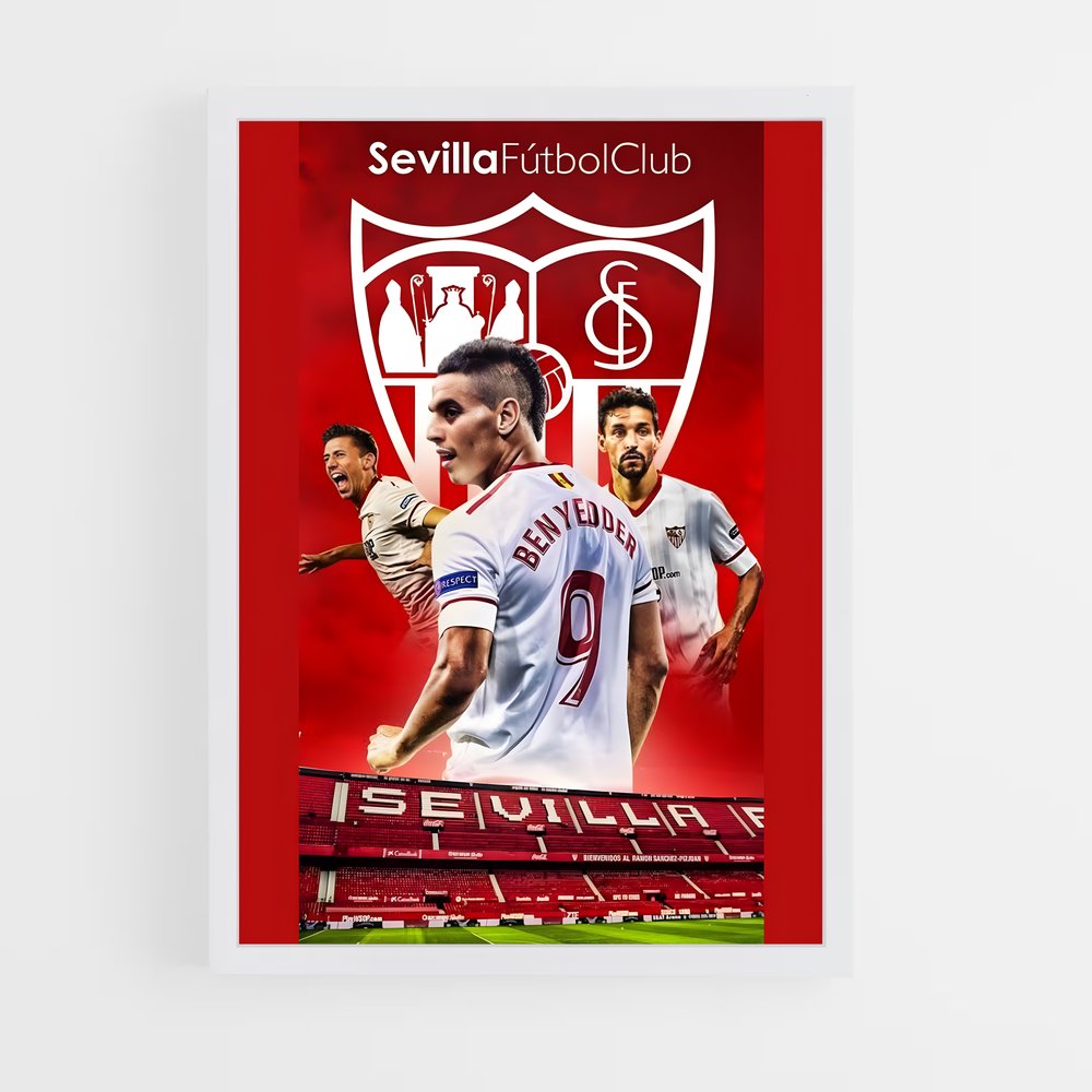 Poster Passion Sevilla – affiche Football (vue 3)