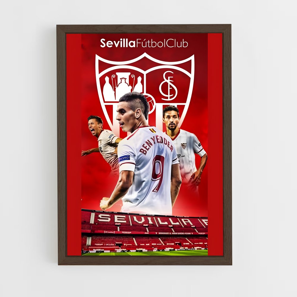 Poster Passion Sevilla – affiche Football (vue 5)