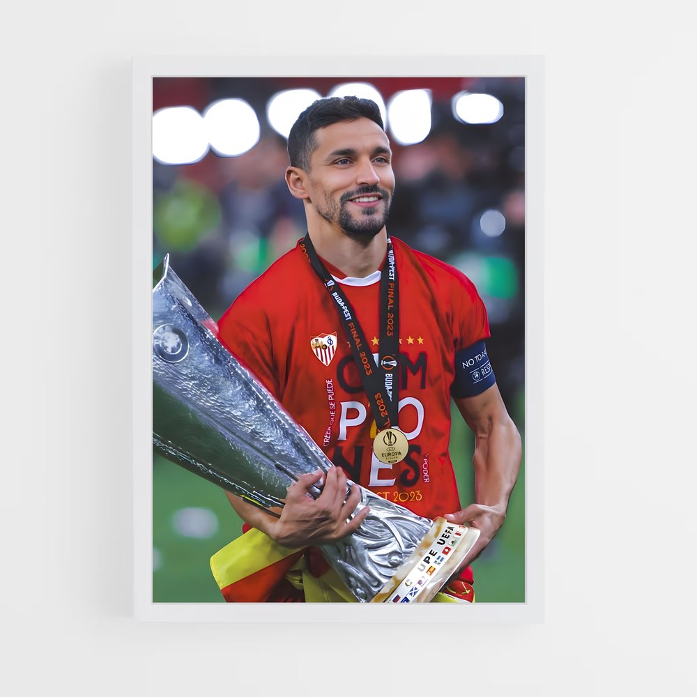 Poster Victoire Sevilla FC – affiche Football (vue 3)