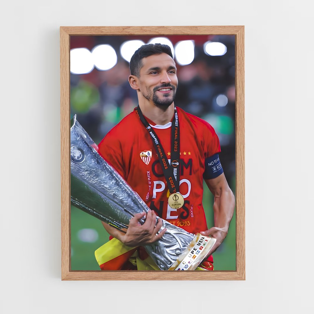 Poster Victoire Sevilla FC – affiche Football (vue 4)