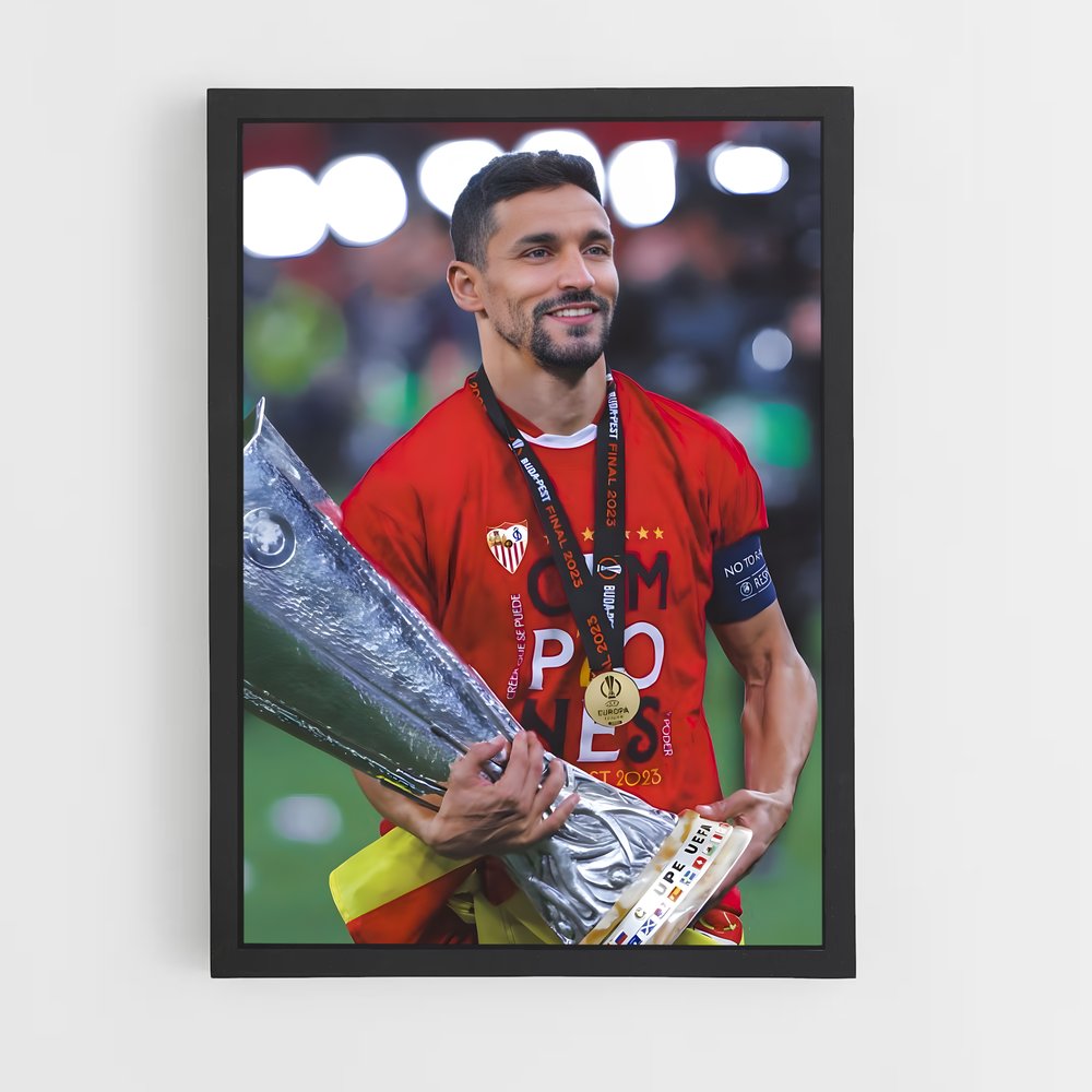Poster Victoire Sevilla FC – affiche Football (vue 2)