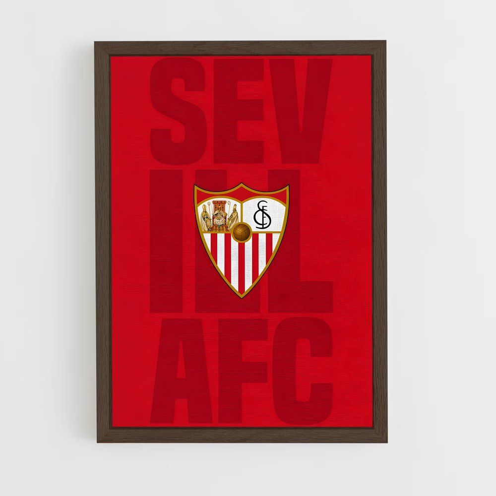 Poster Sevilla FC Passion – affiche Football (vue 5)