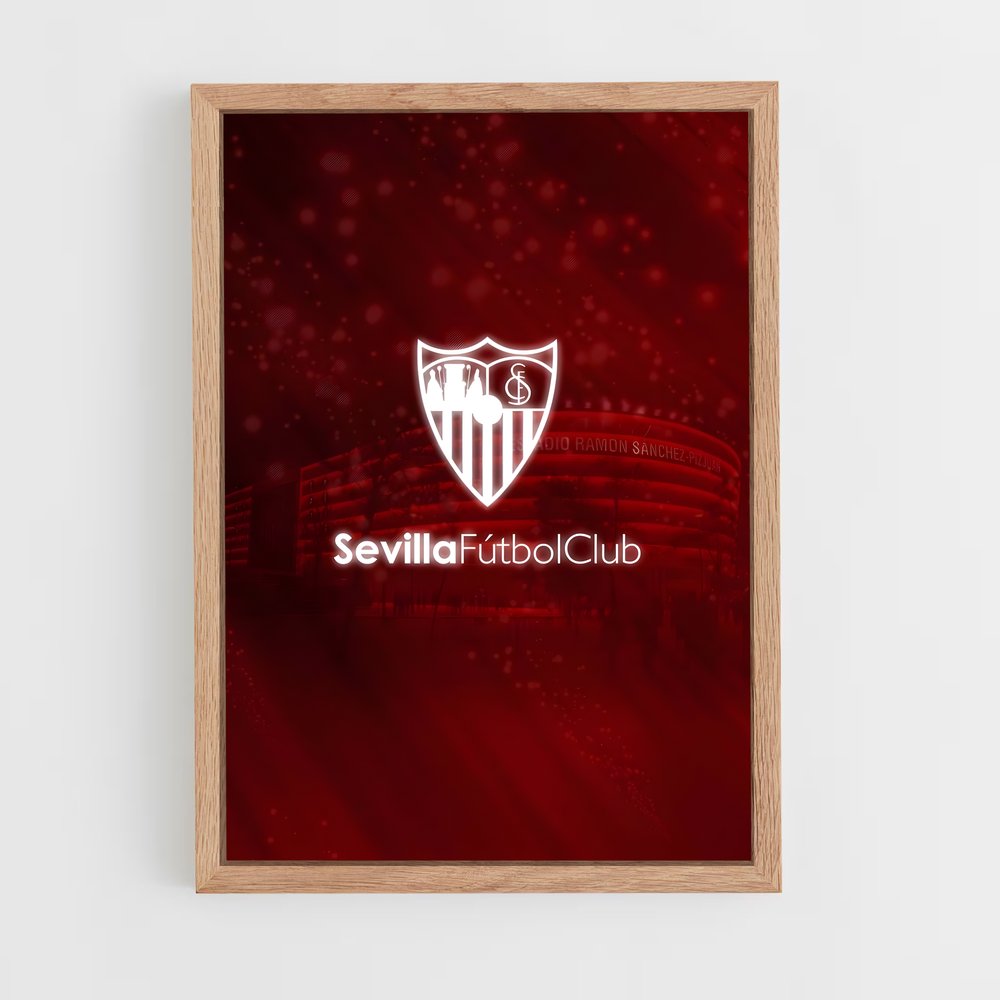 Poster Sevilla Fútbol Club Passion – affiche Football (vue 4)