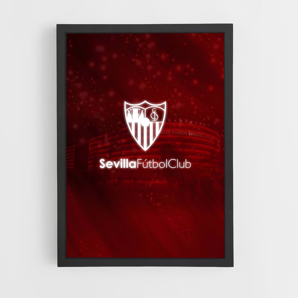 Poster Sevilla Fútbol Club Passion – affiche Football (vue 2)