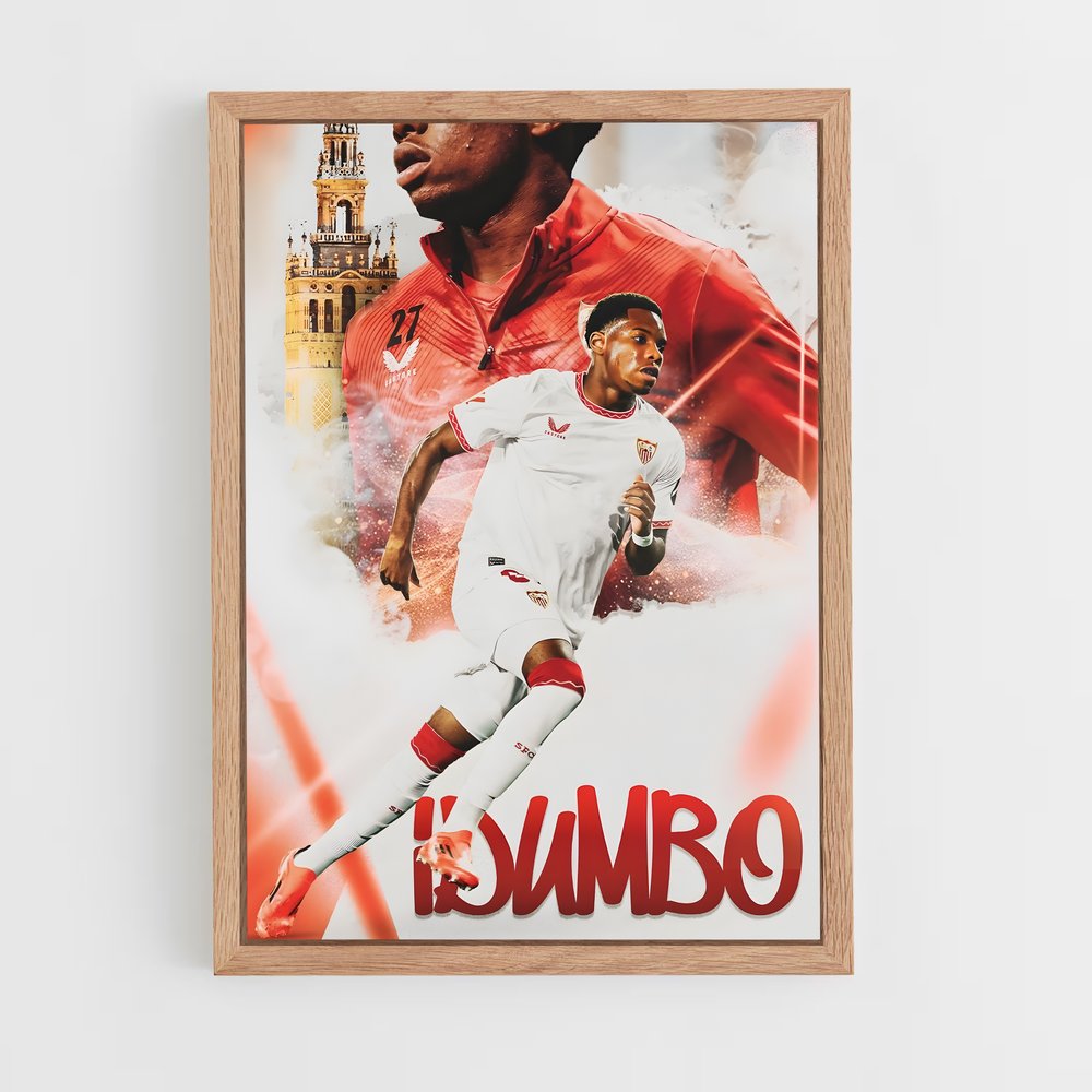 Poster Dynamisme Sévillan – affiche Football (vue 4)