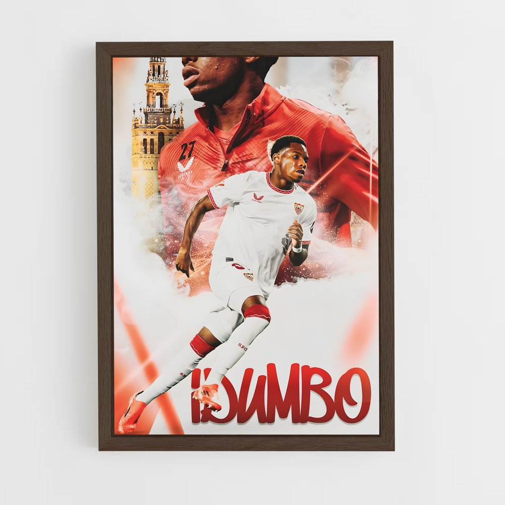 Poster Dynamisme Sévillan – affiche Football (vue 5)