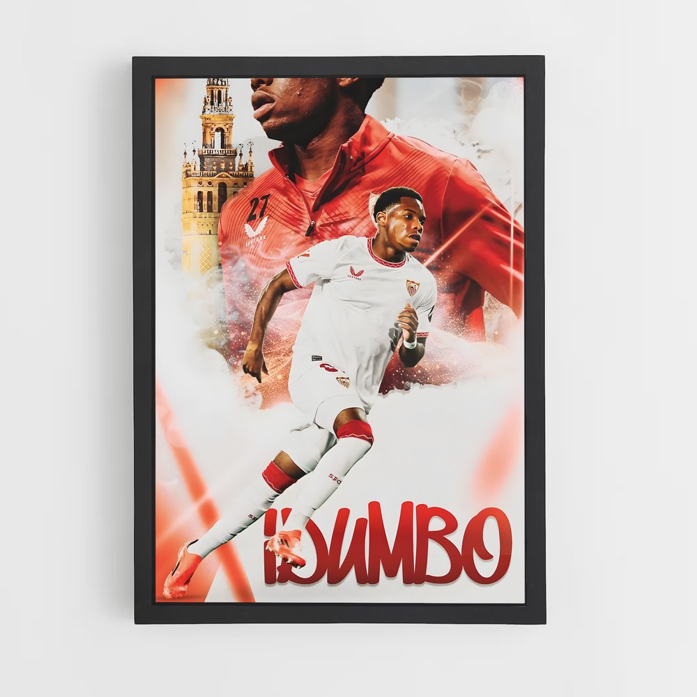 Poster Dynamisme Sévillan – affiche Football (vue 2)