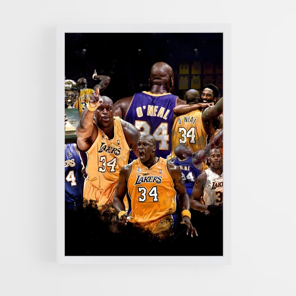 Poster Dominance & Victory – affiche Basketball (vue 3)