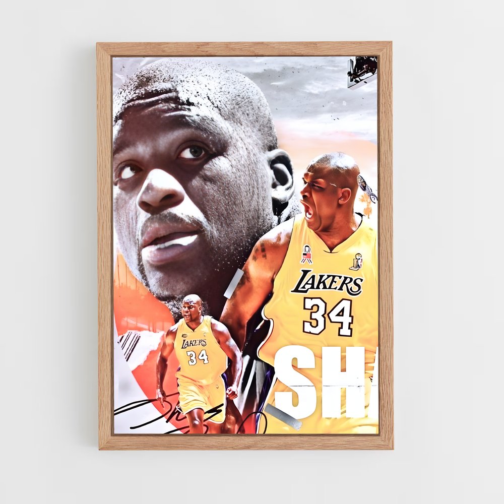 Poster Dominance sur le Terrain – affiche Basketball (vue 4)