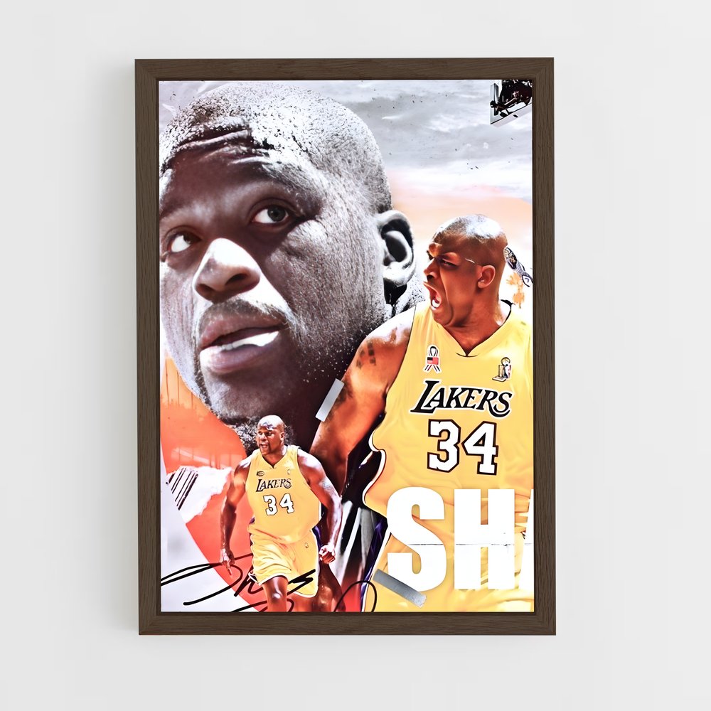 Poster Dominance sur le Terrain – affiche Basketball (vue 5)