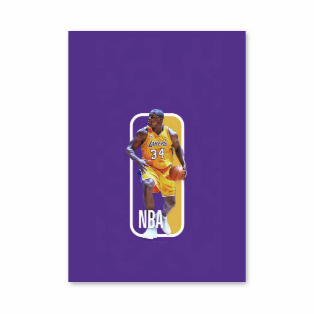 Poster Lakers Dominance – affiche Basketball