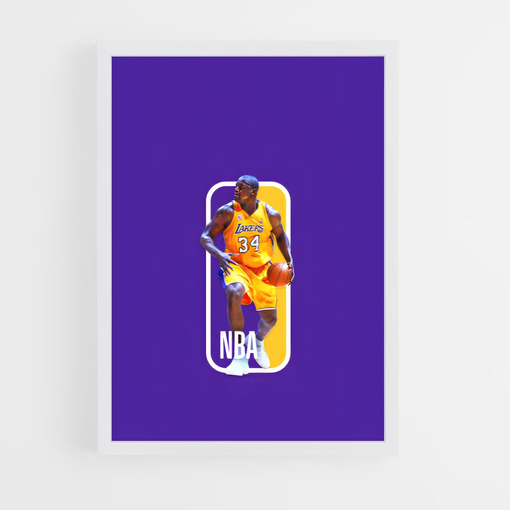 Poster Lakers Dominance – affiche Basketball (vue 3)