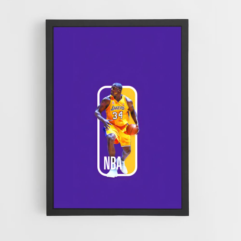 Poster Lakers Dominance – affiche Basketball (vue 2)
