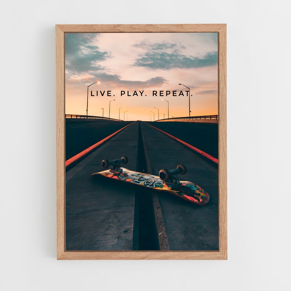 Poster Ride On – affiche Skateboard (vue 4)