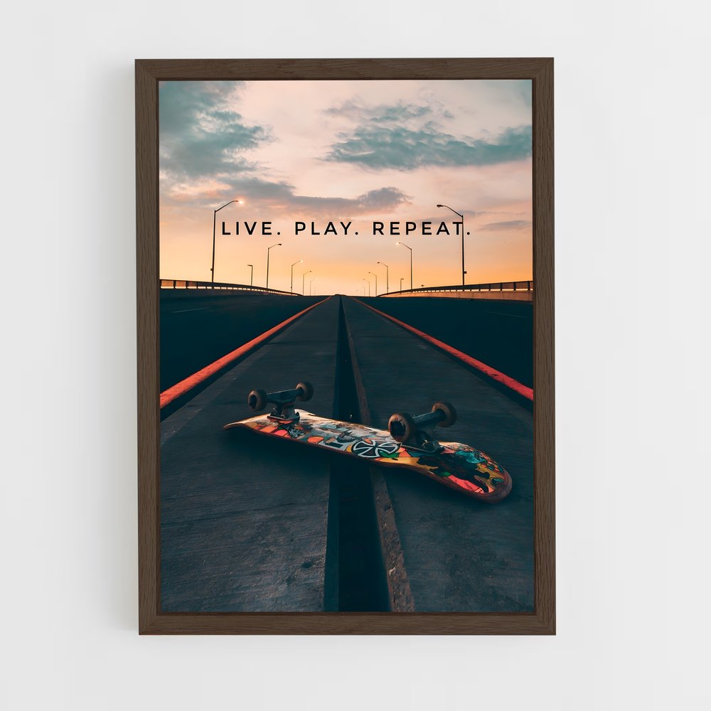 Poster Ride On – affiche Skateboard (vue 5)