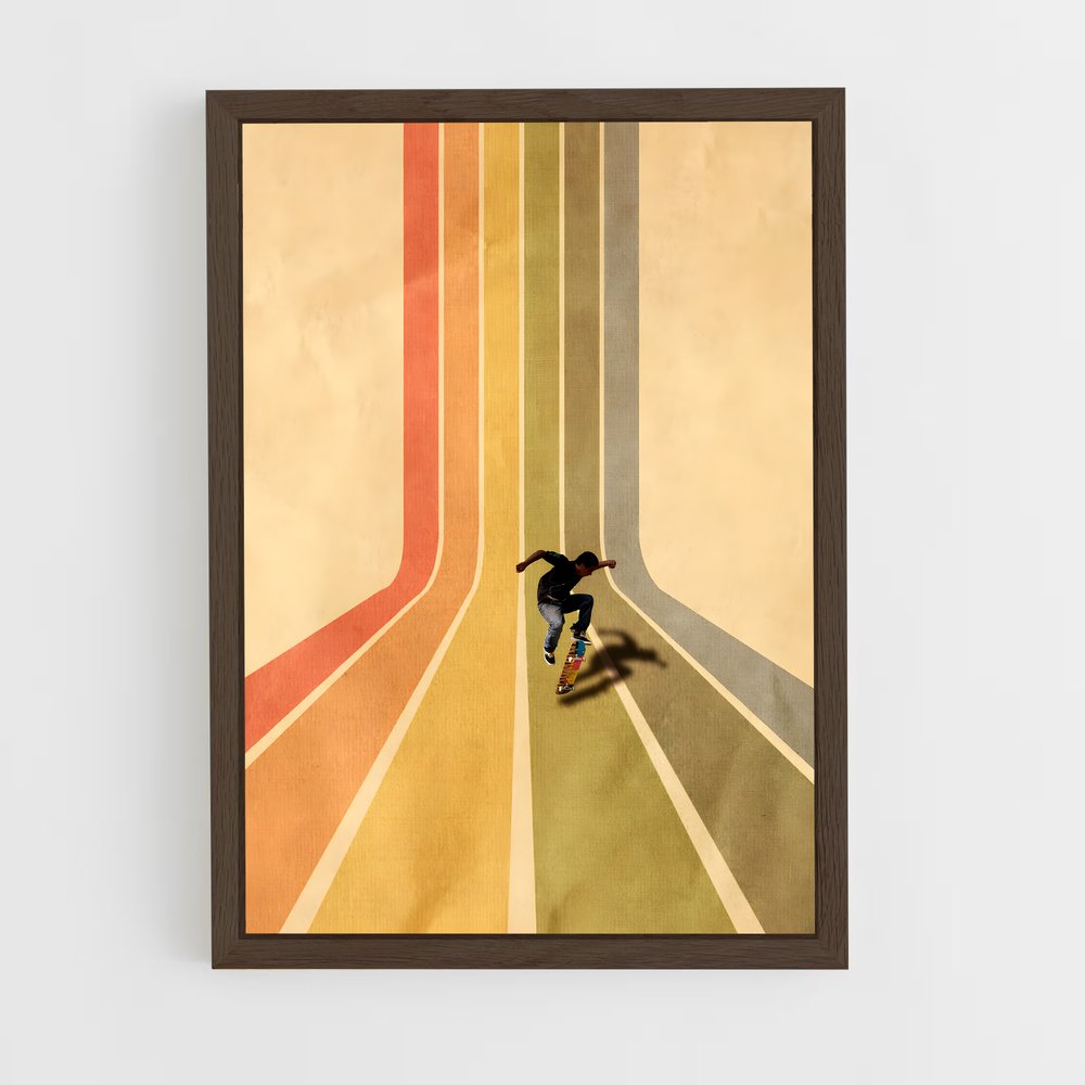 Poster Flow Skateboard (vue 5)