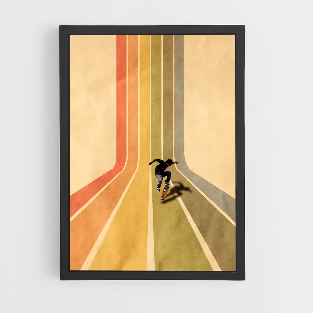 Poster Flow Skateboard (vue 2)