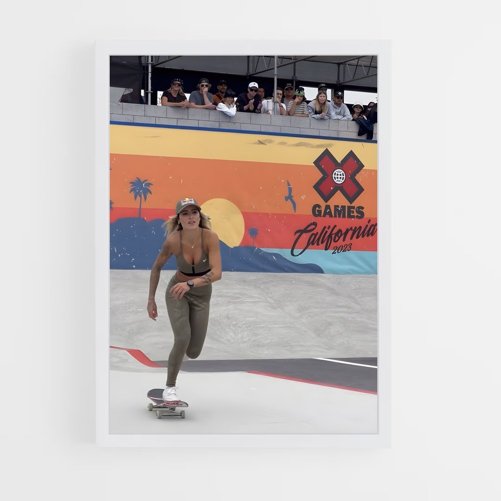 Poster California Skateboard (vue 3)