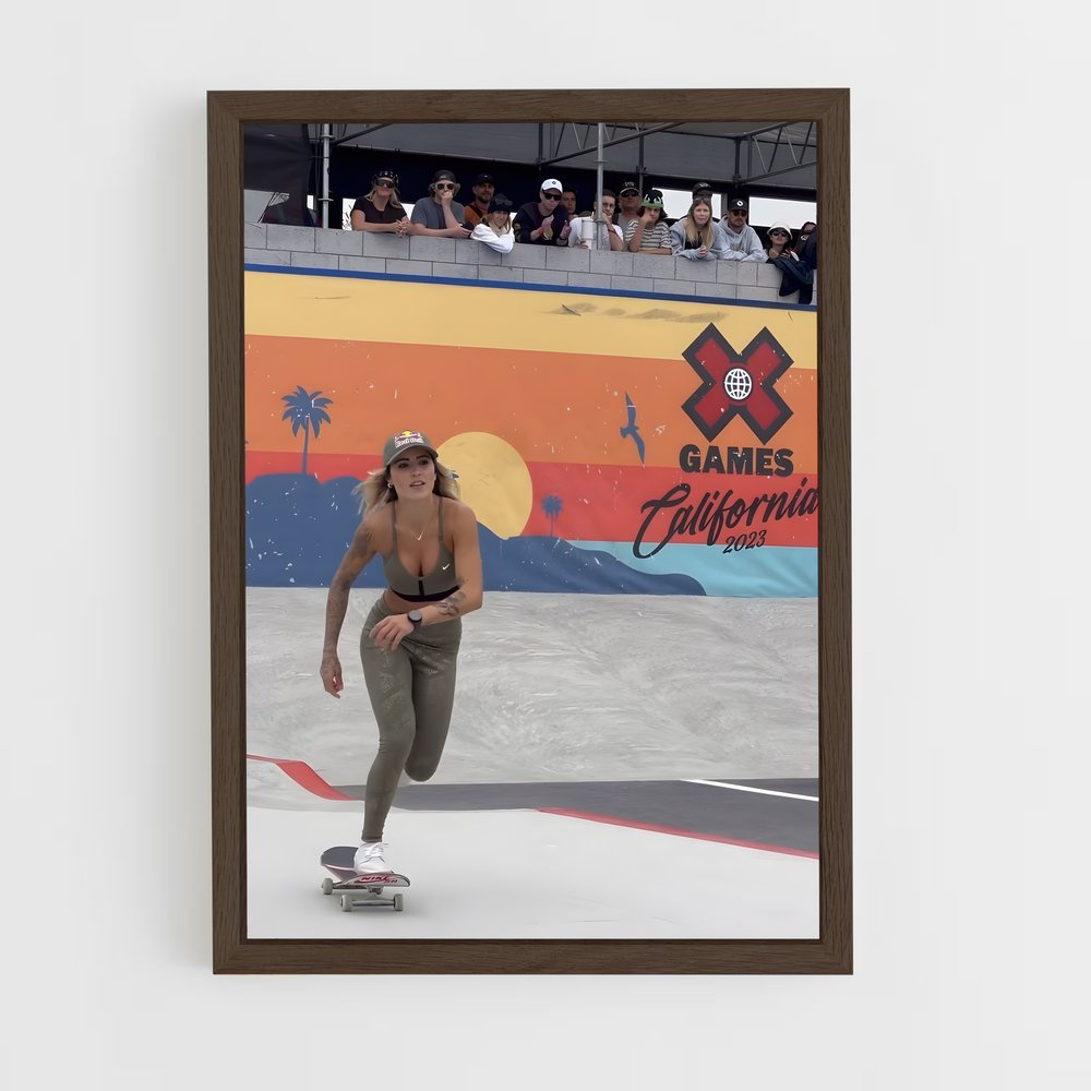 Poster California Skateboard (vue 5)