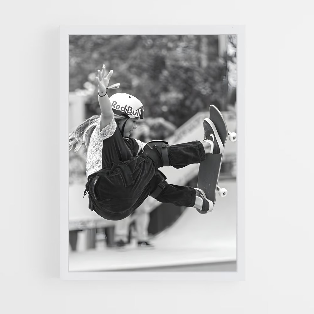 Poster Air Urbain – affiche Skateboard (vue 3)