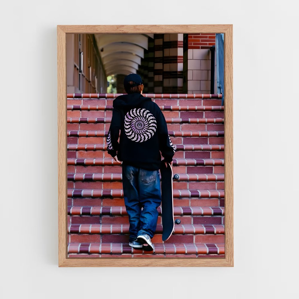 Poster Avancée Urbaine – affiche Skateboard (vue 4)