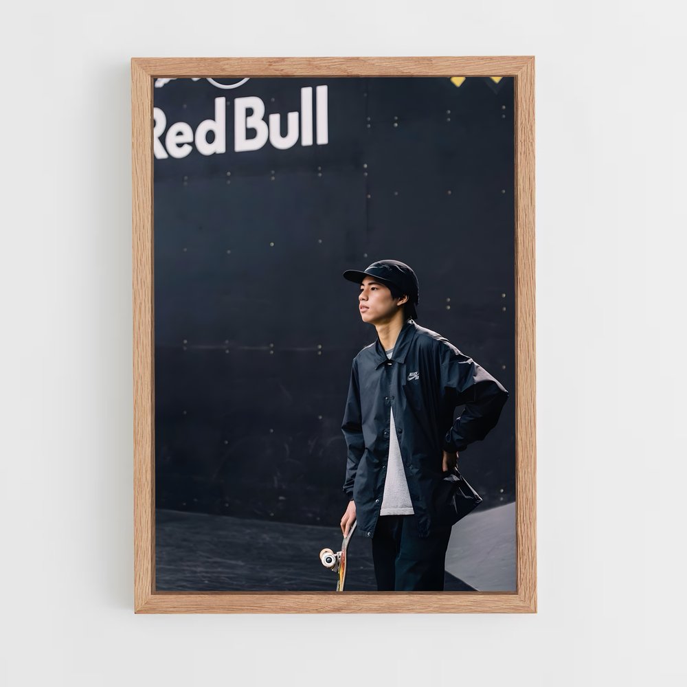 Poster Skater Attitude – affiche Skateboard (vue 4)
