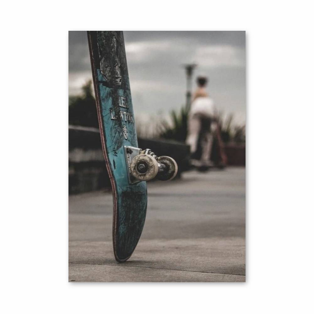 Poster Liberté Urbaine – affiche Skateboard