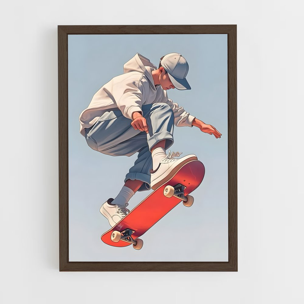 Poster Skater Élévation – affiche Skateboard (vue 5)